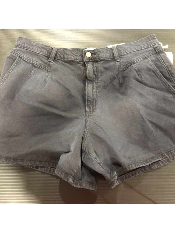 Photo 2 of [Size 16] Women's High-Rise Vintage Midi Jean Shorts - Universal Thread™

