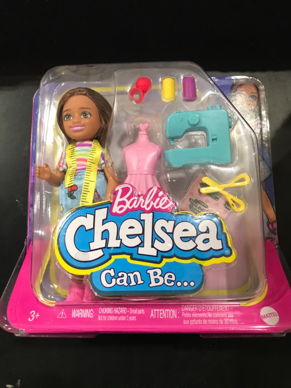 Photo 2 of Barbie Chelsea Can Be Career Doll with Career-themed Outfit & Related Accessories
