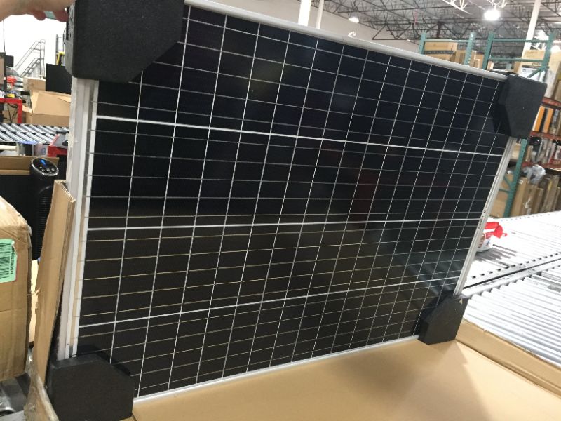 Photo 2 of 120W 12V Mono Solar Panel with Mounting Z Brackets