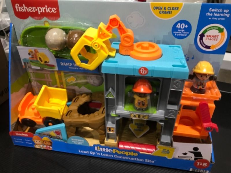 Photo 2 of Fisher-Price Little People Load Up n Learn Construction Site