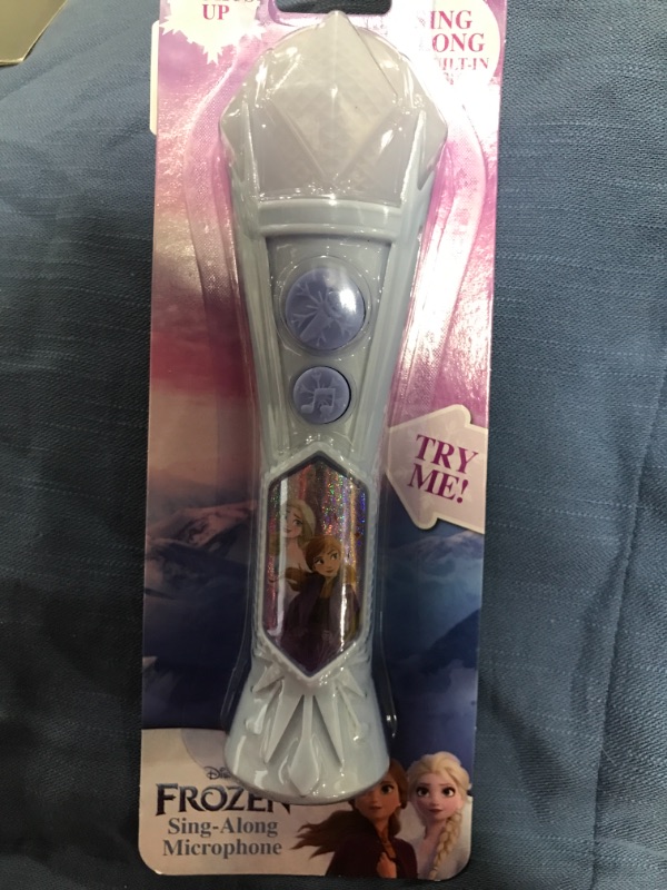 Photo 2 of Disney's Frozen 2 Sing Along Microphone by KIDdesigns, Purple