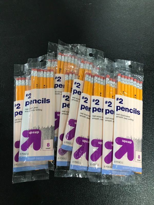 Photo 2 of 10- 8 packs of #2 pencils