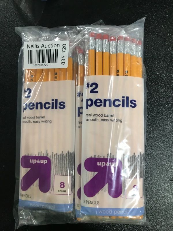 Photo 1 of 10- 8 packs of #2 pencils
