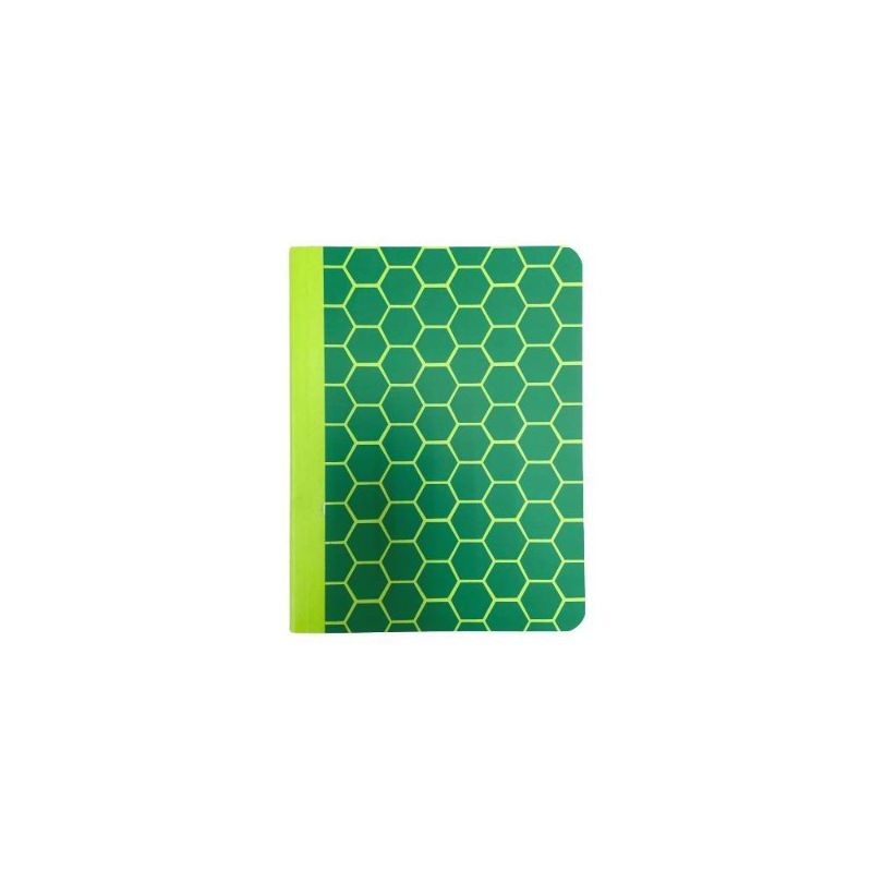 Photo 1 of 6 pack of Composition Notebooks College Ruled Green Honeycomb - up & up™