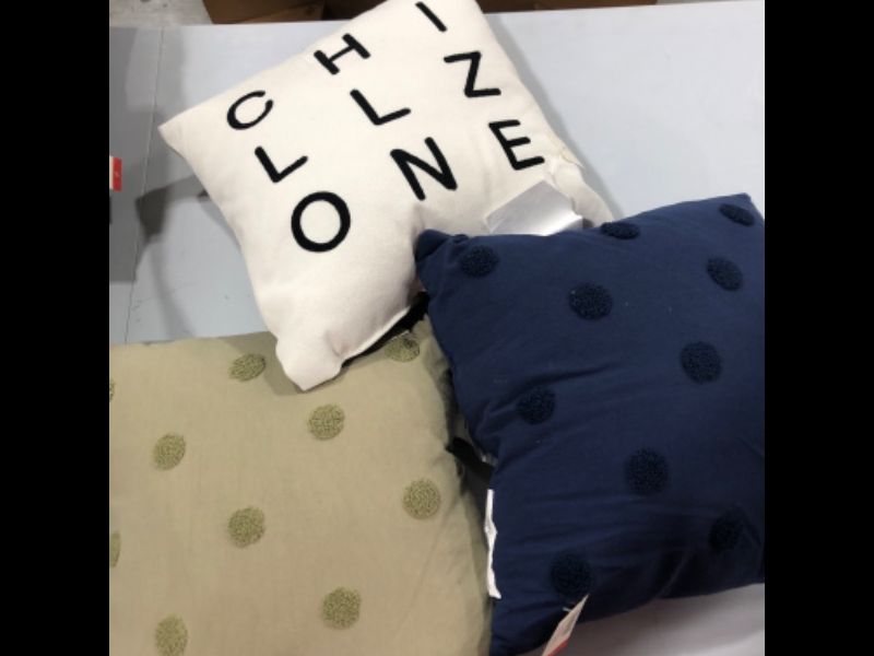 Photo 1 of 3 decorative pillows 14" x 14" 