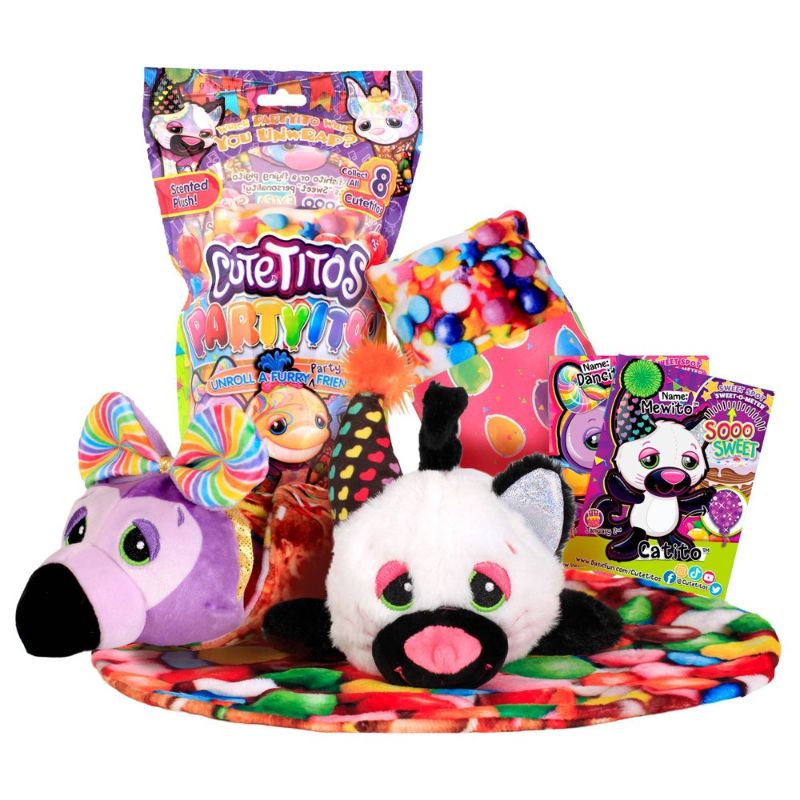 Photo 1 of Cutetitos Partyitos Surprise Plush and 1 pack of Go Fish playing cards by Crayola