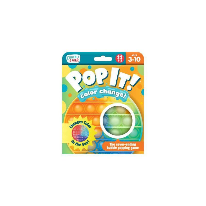 Photo 1 of Chuckle & Roar Pop It Color Change Bubble Popping Sensory Fidget Toy Game Age 3+