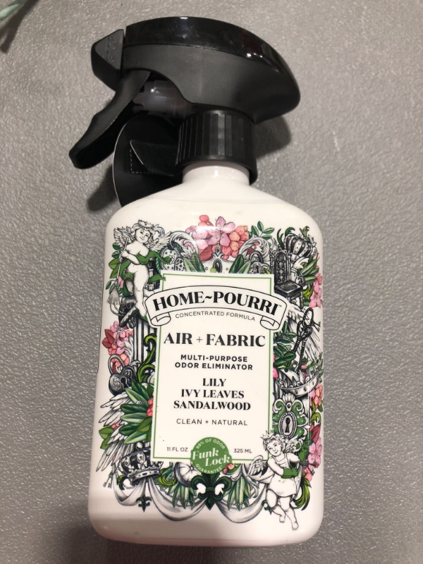 Photo 2 of 11oz Lily Ivy Leaves Sandalwood Home Air + Fabric Spray - Poo-Pourri