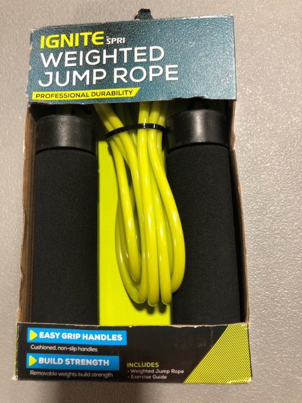 Photo 2 of Ignite by SPRI Weighted Jump Rope (2lb)