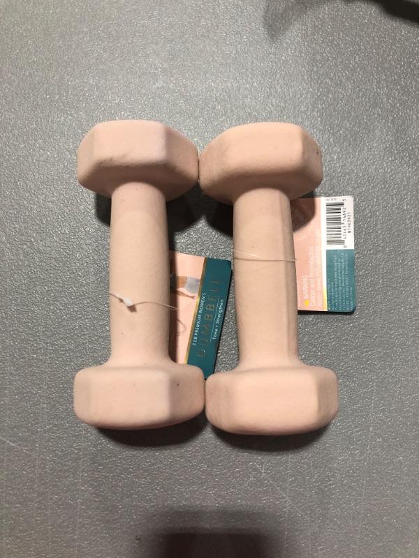 Photo 2 of 2- Tone It Up Sports DumbBell - 3lbs