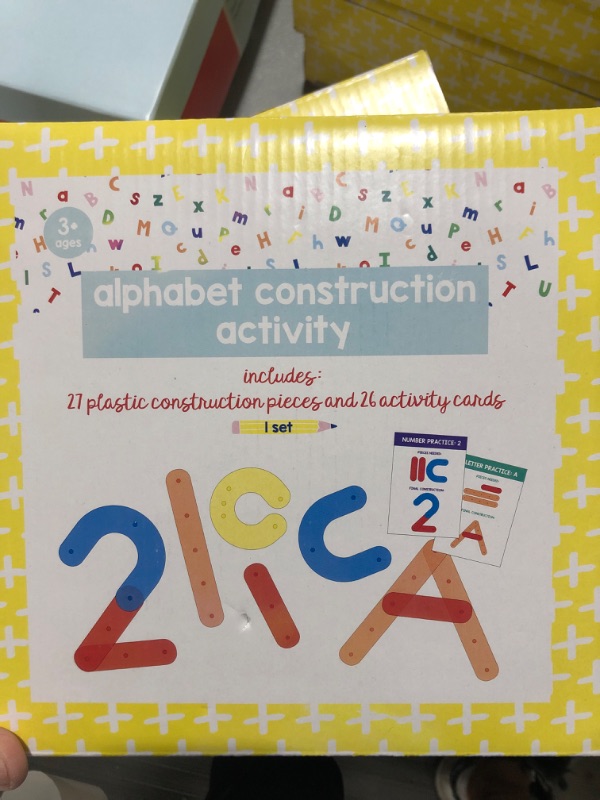 Photo 1 of 5- Alphabet construction activity kits