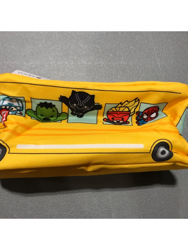 Photo 2 of Yoobi X Marvel Zip Pencil Case, Avengers Bus