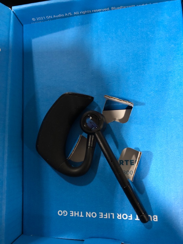 Photo 3 of BlueParrott M300-XT Noise Cancelling Hands-free Mono Bluetooth Headset for Mobile Phones with up to 14 Hours of Talk Time for On-The-Go Mobile Professionals & Drivers
