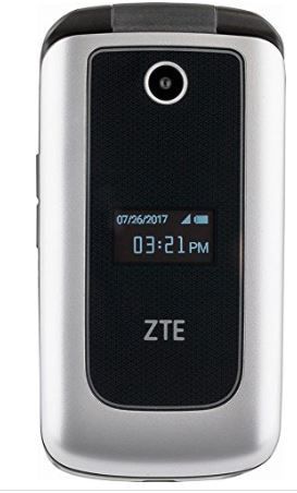 Photo 1 of ZTE Cymbal 4G LTE speed Cell Phone - Silver