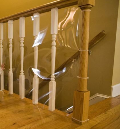 Photo 1 of Cardinal Gates Banister Shield 15' Roll Clear
