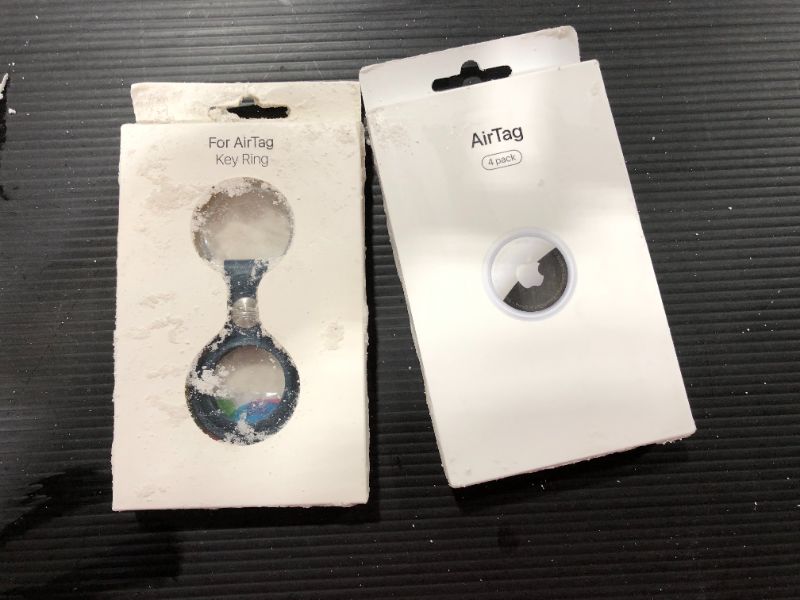 Photo 2 of Apple AirTag - 4 Pack + Apple AirTag KeyChain