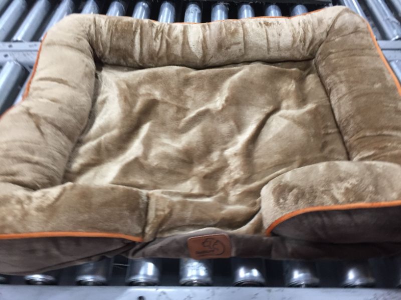 Photo 3 of [Medium] Bedsure Orthopedic Dog Bed Foam Sofa with Removable Washable Cover, Waterproof Lining and Nonskid Bottom Couch