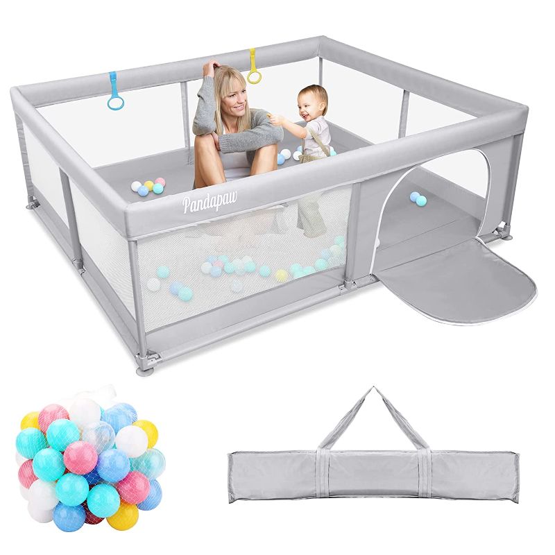 Photo 1 of Baby Playpen, Extra Large Playard with Gate, Indoor & Outdoor Kids Activity Center