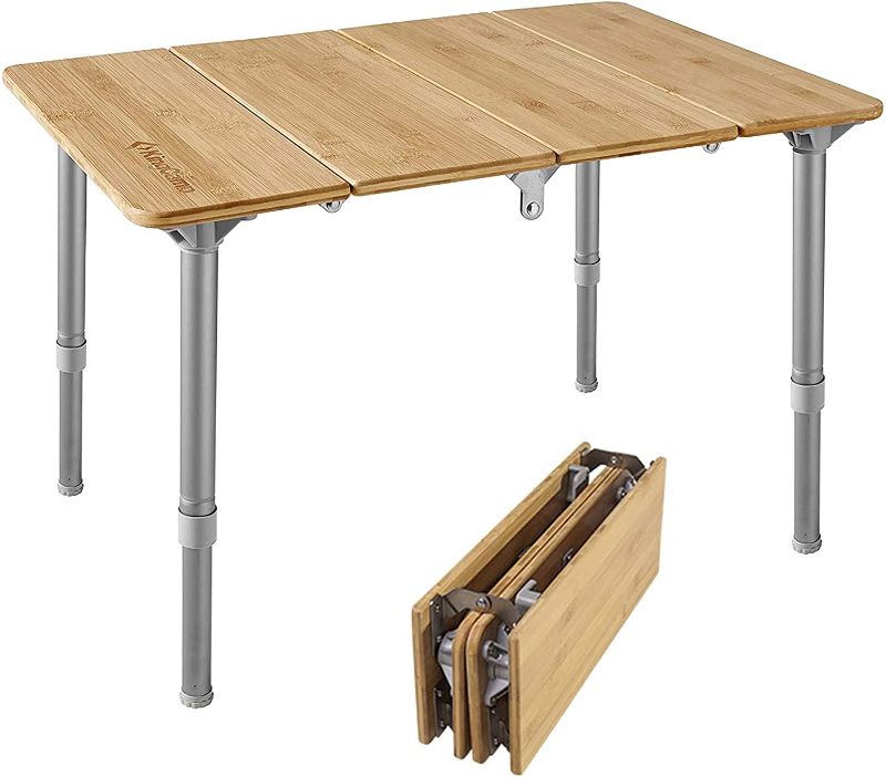 Photo 1 of 
KingCamp Bamboo Folding Table