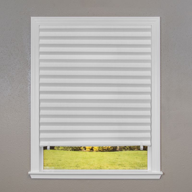 Photo 1 of [6 Pack] Redishade Light Filtering 36" X 72" Cordless Pleated Shade in White