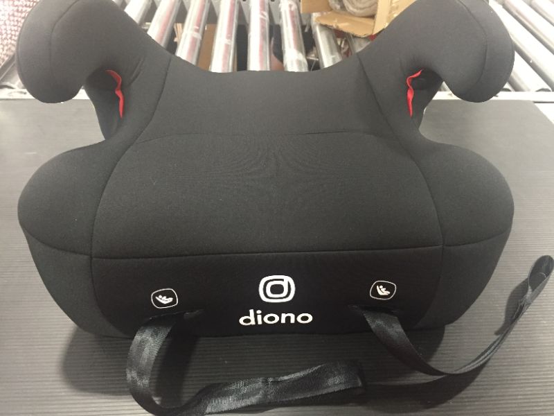 Photo 2 of Diono Solana 2, XL 2022, Dual Latch Connectors, Lightweight Backless Belt-Positioning Booster Car Seat [Black]