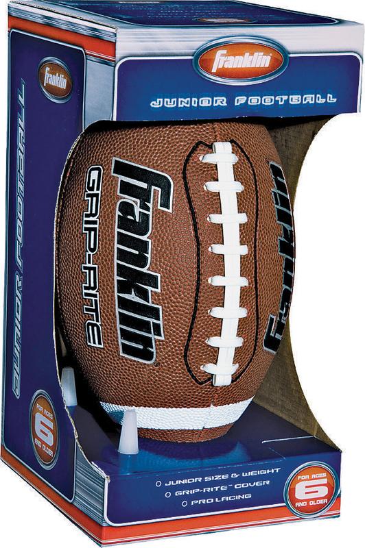 Photo 1 of Franklin Sports 1000 Series Grip-Rite Official Football - Brown