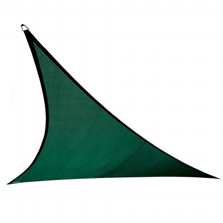 Photo 1 of Coolaroo Coolhaven Outdoor Sun Shade Sail 95% UV Block Protection for Garden Patio Backyard 12 Triangle Heritage Green