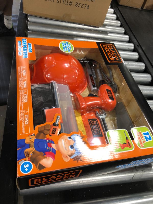Photo 1 of BLACK+DECKER Junior Carpenter Dress Up Set - 12pc

