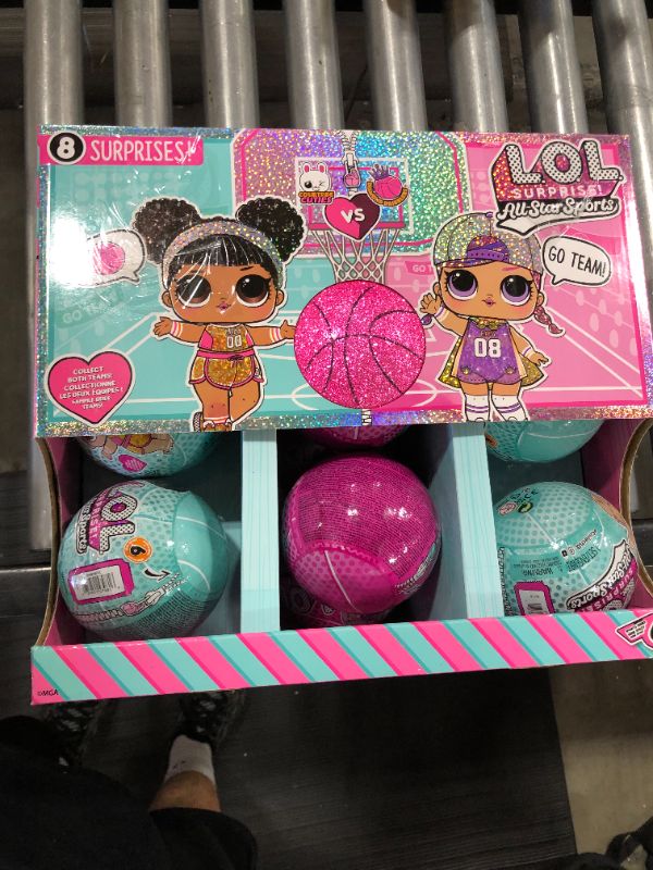 Photo 2 of (12 Count) - L.O.L. Surprise! All Star Sports Basketball Fashion Dolls

