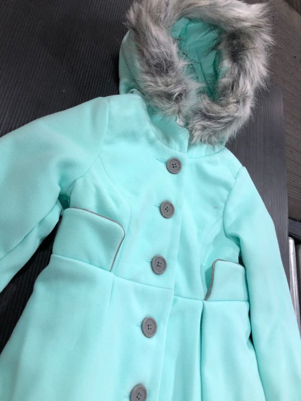 Photo 1 of Girls' Faux Fur Hooded Jacket - Cat & Jack™
size :  XS