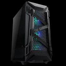 Photo 1 of Asus Gt301 Tuf Gaming Case Black Atx Tempered Glass
