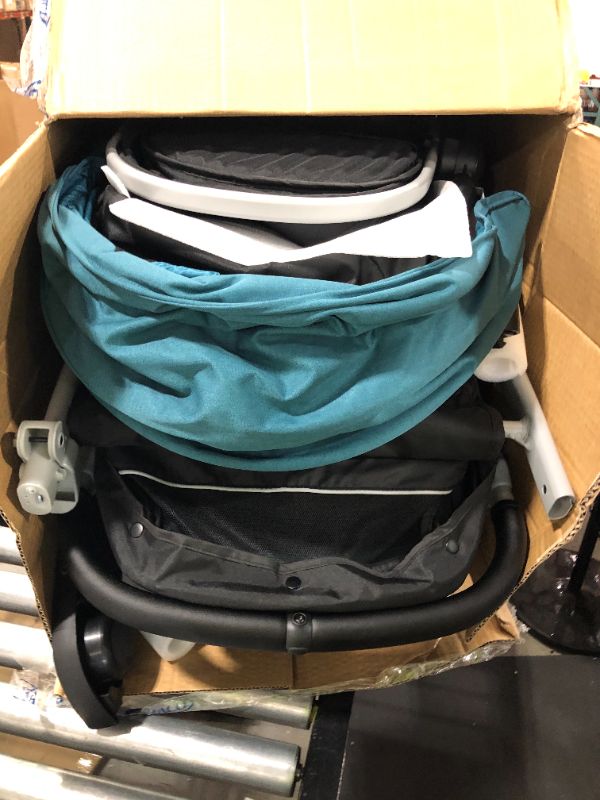 Photo 2 of Graco Modes Nest Travel System, Includes Baby Stroller with Height Adjustable Reversible Seat, Pram Mode, Lightweight Aluminum Frame and SnugRide 35 Lite Elite Infant Car Seat, Bayfield
