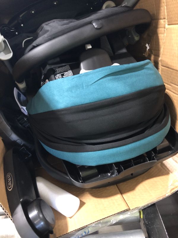 Photo 3 of Graco Modes Nest Travel System, Includes Baby Stroller with Height Adjustable Reversible Seat, Pram Mode, Lightweight Aluminum Frame and SnugRide 35 Lite Elite Infant Car Seat, Bayfield
