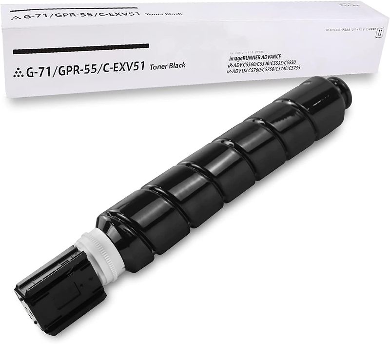 Photo 1 of GPR-55 Toner Cartridge Compatible with Canon Printer image Black(1 Pack)
