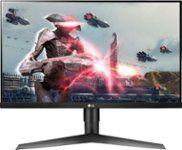 Photo 1 of LG - UltraGear 27" IPS LED FHD FreeSync and G-SYNC Compatible Monitor with HDR 10 (DisplayPort, HDMI) - Black