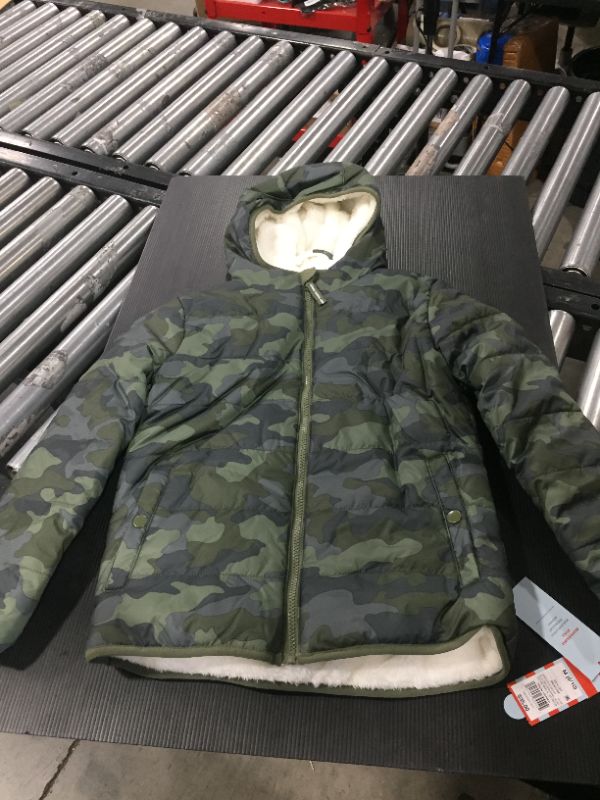 Photo 2 of Boys' Camo Reversible Puffer Jacket - Cat & Jack™
SZ MEDIUM 
