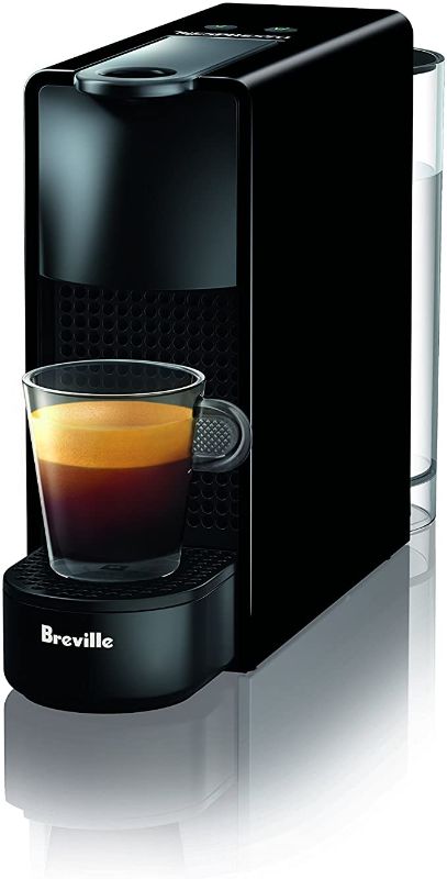 Photo 1 of Nespresso BEC220BLK Essenza Mini Espresso Machine by Breville, Piano Black
