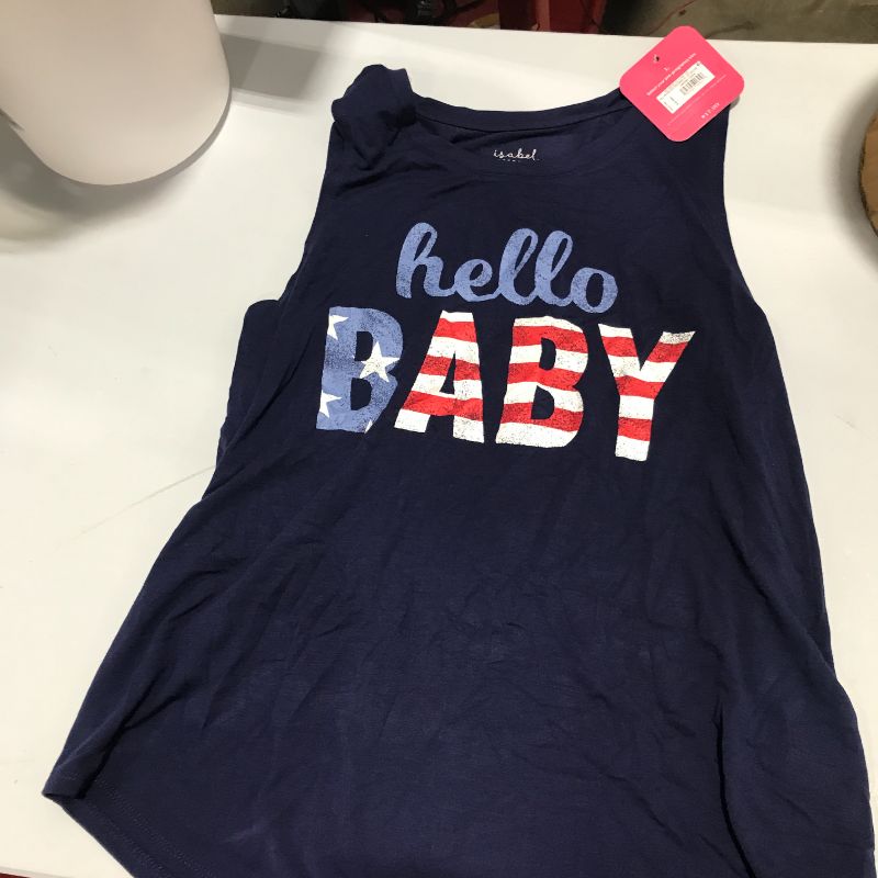 Photo 1 of 3PCS - ISABEL MATERNITY SHIRT SET - (SIZE LARGE) see photos