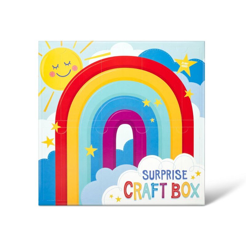 Photo 1 of 61pc Surprise Craft Box Rainbow - Mondo Llama™
