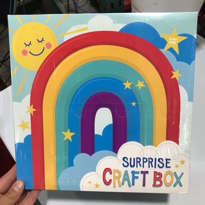 Photo 2 of 61pc Surprise Craft Box Rainbow - Mondo Llama™
