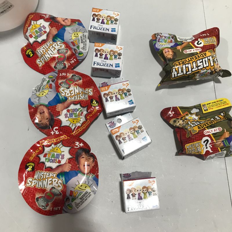 Photo 1 of BOX LOT - RYAN'S WORLD AND FROZEN 