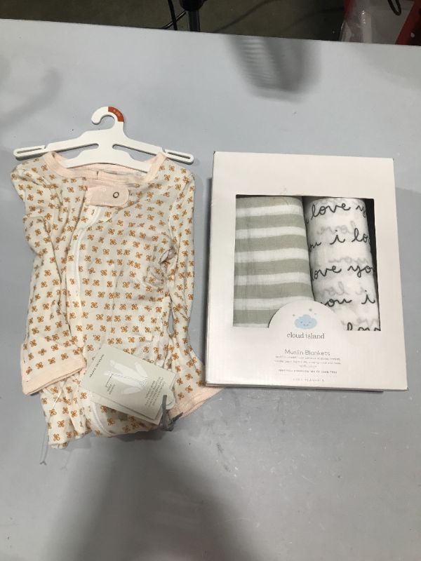 Photo 1 of Baby blankets and PJs