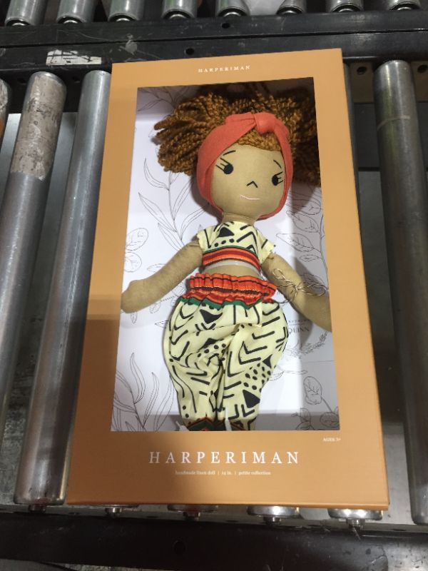Photo 2 of HarperIman Quinn 14'' Plush Linen Doll

