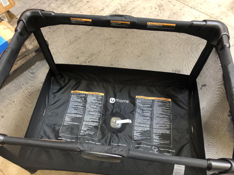 Photo 1 of 4moms Breeze Plus Portable Playard with Removable Bassinet and Baby Changing Station, Easy One-Handed Setup, from The Makers of The mamaRoo
