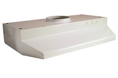 Photo 1 of Broan 30-Inch 2-Speed Under-Cabinet Round Range Hood White 190 Cfm
