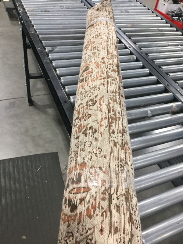 Photo 1 of 5'x7' Oakton Jacquard Chenille Area Rug Rust - Threshold™
