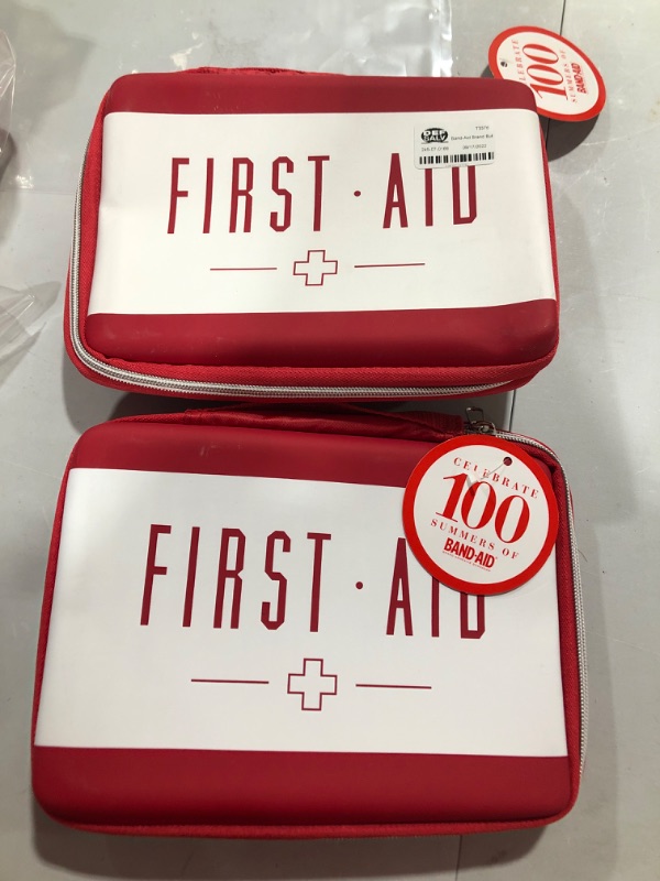 Photo 1 of 2- Band-Aid Brand Exclusive Build Your Own First Aid Kit Red Bag
