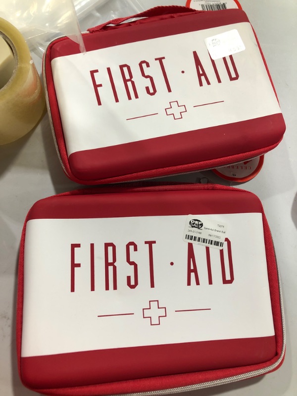 Photo 1 of 2- Band-Aid Brand Exclusive Build Your Own First Aid Kit Red Bag
