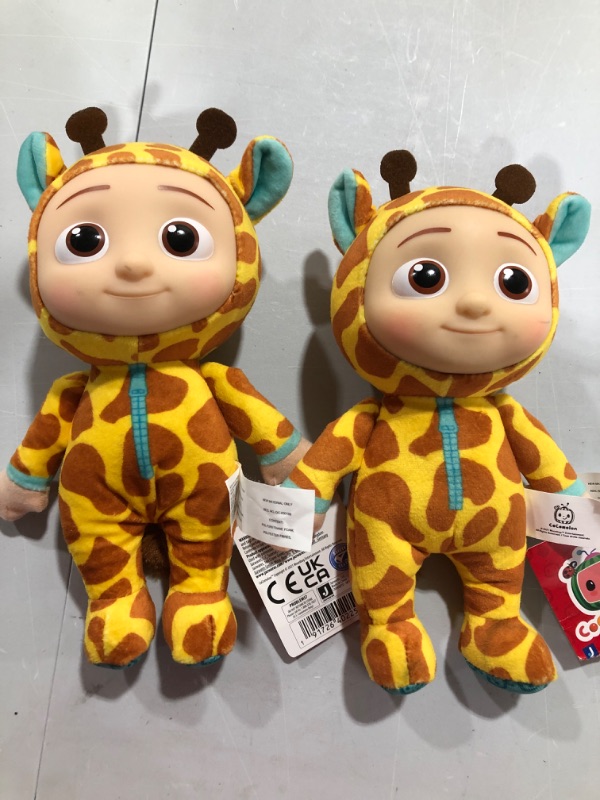 Photo 1 of 2-CoComelon Little Plush Giraffe JJ
