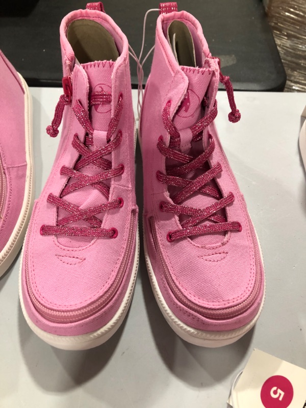 Photo 2 of Girls' BILLY Footwear Haring Essential High Top Sneakers - Pink 5
